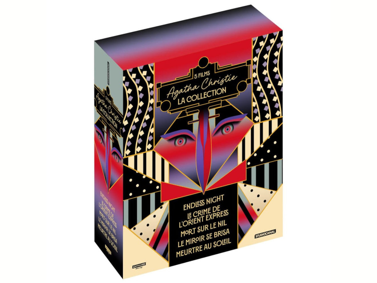 COFFRET 5 FILMS - AGATHA CHRISTIE - VERSIONS RESTAURÉES - 5 UHD 4K - 1