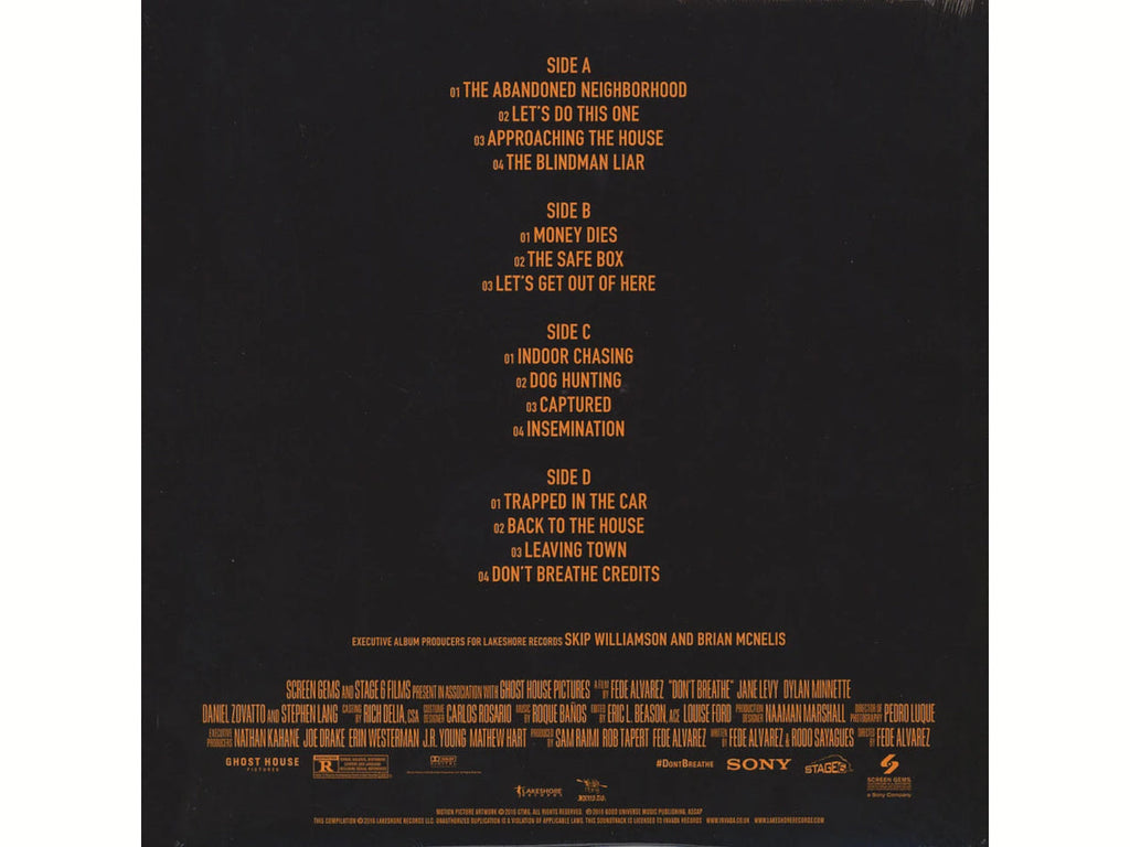 DON'T BREATHE SOUNDTRACK (ORANGE) - 2