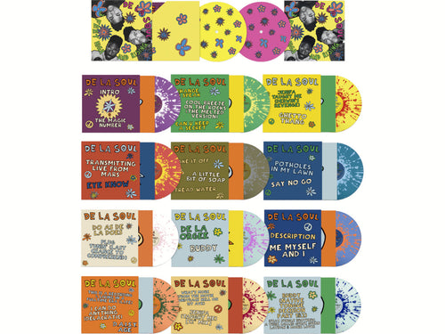 DE LA SOUL - 3 FEEL HIGH AND RISING (7'' BOXSET) - 2