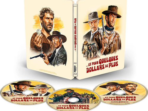 ...ET POUR QUELQUES DOLLARS DE PLUS - COMBO UHD 4K + BD + BD BONUS - STEELBOOK - 2