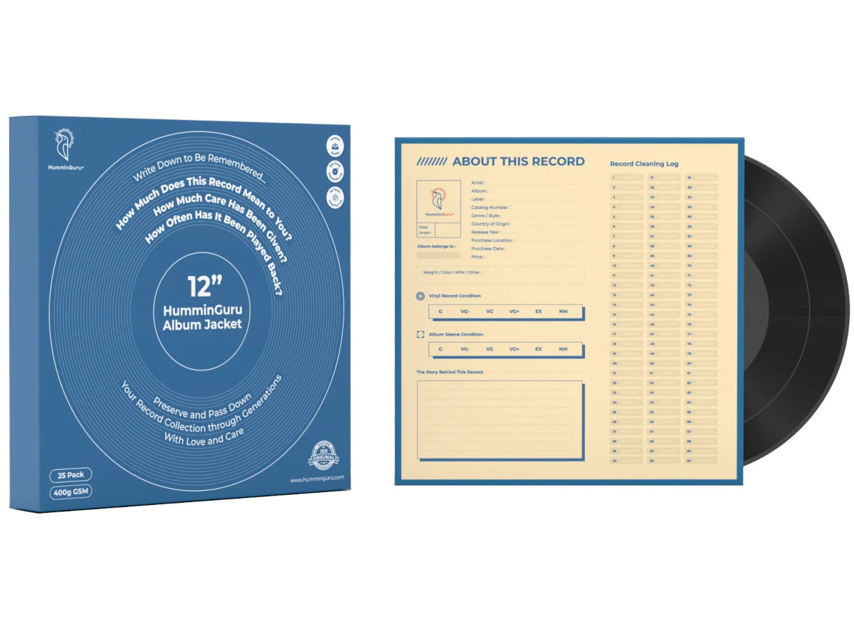 HUMMINGURU Pochettes de remplacement x 25 (POUR DISQUES 12 ) - 1