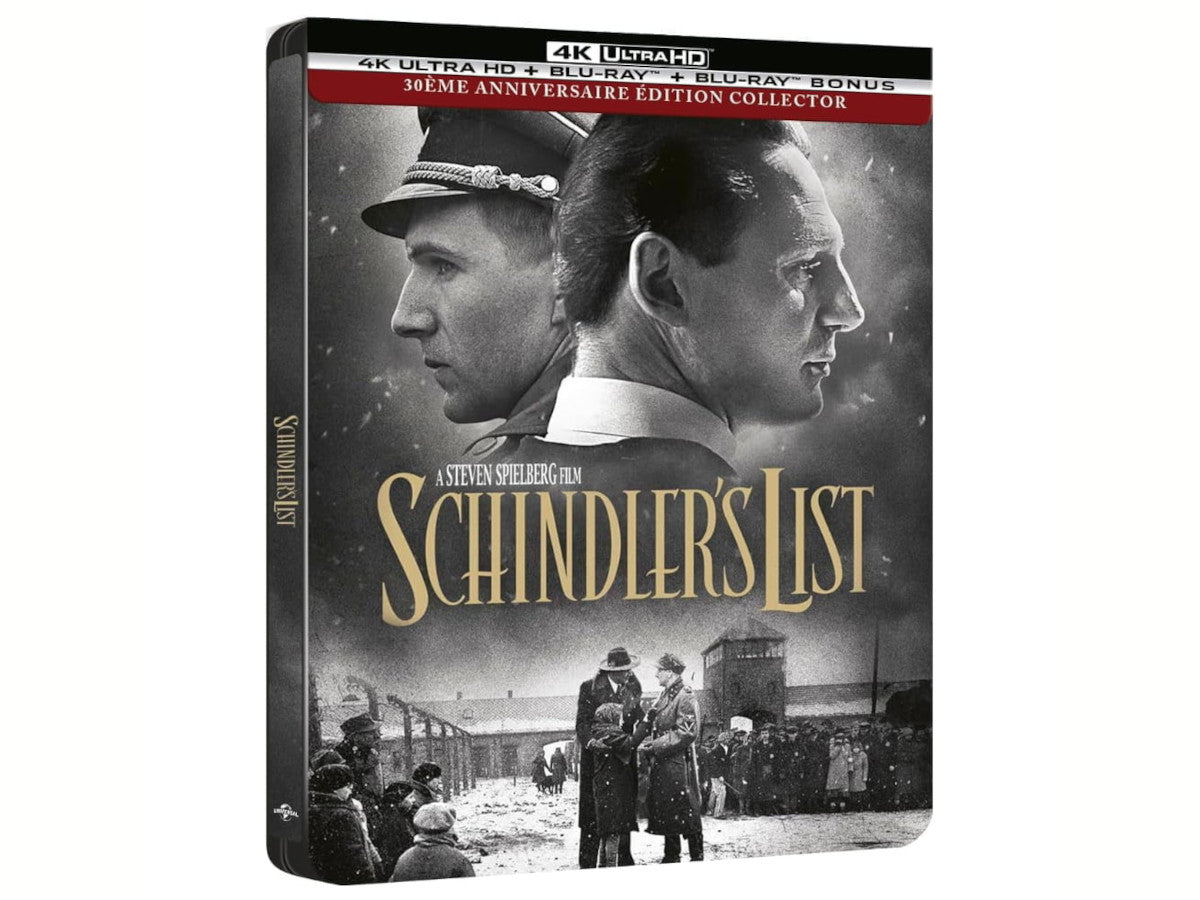 LISTE DE SCHINDLER (LA) - COMBO UHD 4K + BD - STEELBOOK - 1